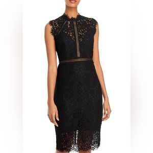 Bardot Lace Panel Dress US Size 4